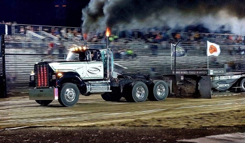 Quarter-Mile Semi-Truck Drag Racing